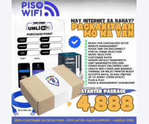 STARTER PACKAGE - AP ONLY - SINGLE BAND - VOUCHER TYPE SYSTEM