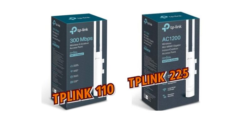 WHAT IS THE DIFFERENCE BETWEEN TPlink 110 and 225