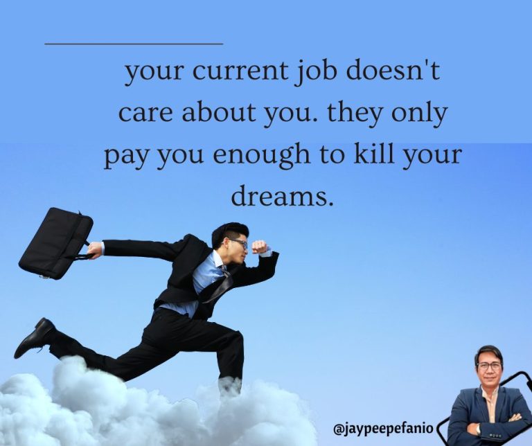 YOUR CURRENT JOB DOESNT CARE ABOUT YOU