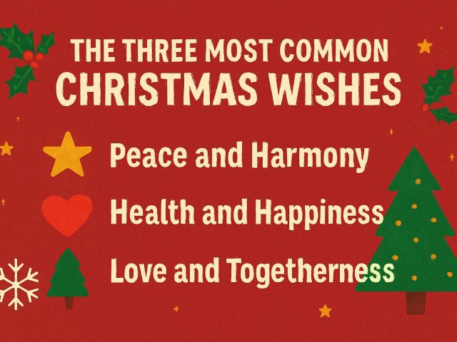 The Three Most Common Christmas Wishes