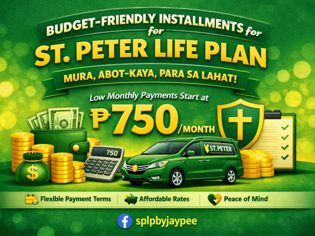 Budget-Friendly Installments for St. Peter Life Plan