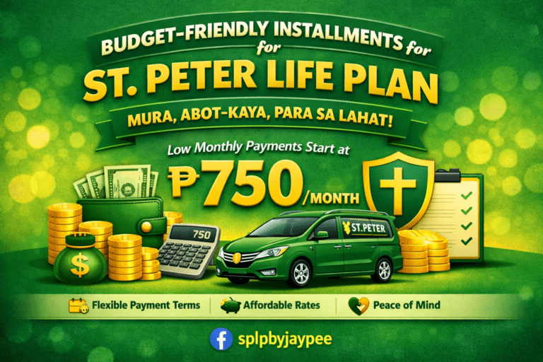 Budget-Friendly Installments for St. Peter Life Plan