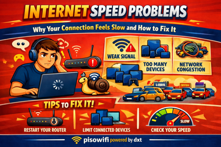 Internet Speed Problems: Why Your Connection Feels Slow and How to Fix It