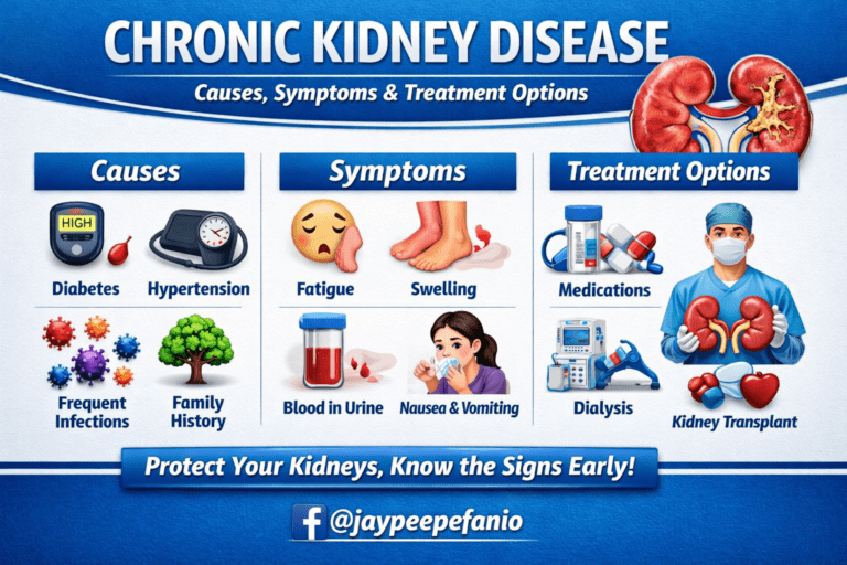 Chronic Kidney Disease: Causes, Symptoms, and Treatment Options